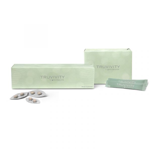 Beauty-Set: BEAUTY-GETRÄNKEPULVER und NAHRUNGSERGÄNZUNG FÜR DIE SCHÖNHEIT TRUVIVITY BY NUTRILITE™